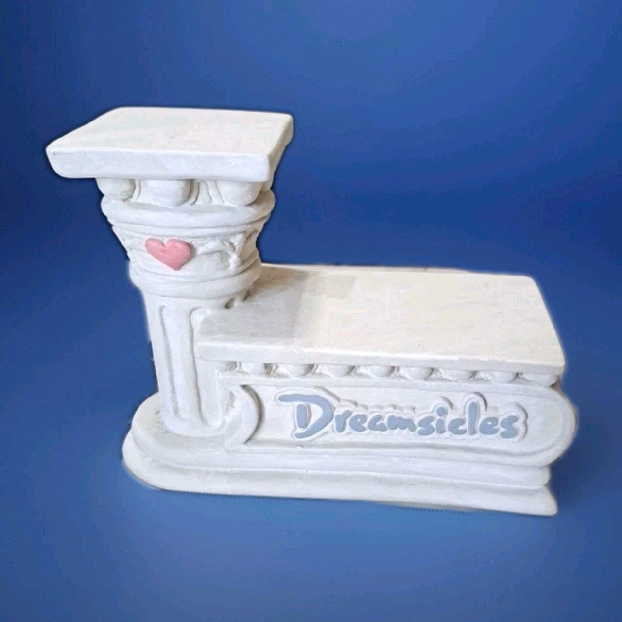 1996 Cast Art Signed Kristin Dreamsicles Columned Pedestal Display Stand #10095