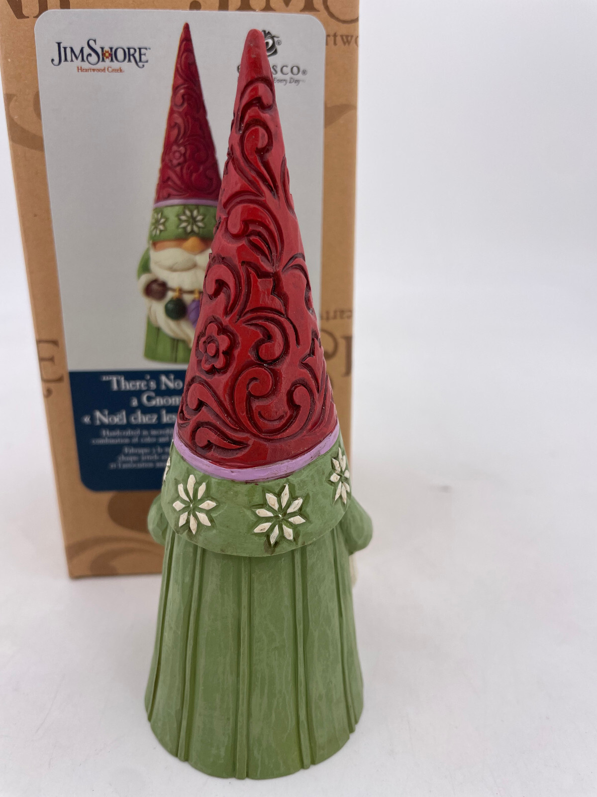 Enesco Jim Shore – Christmas Gnome with Ornaments (5″) #6009181