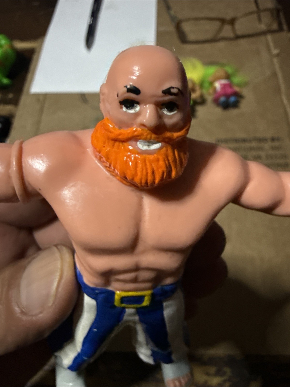 Samson Finn Figure 1991 Just Toys Bend-Ems Pirates of the 7 Seas Great Used Cond