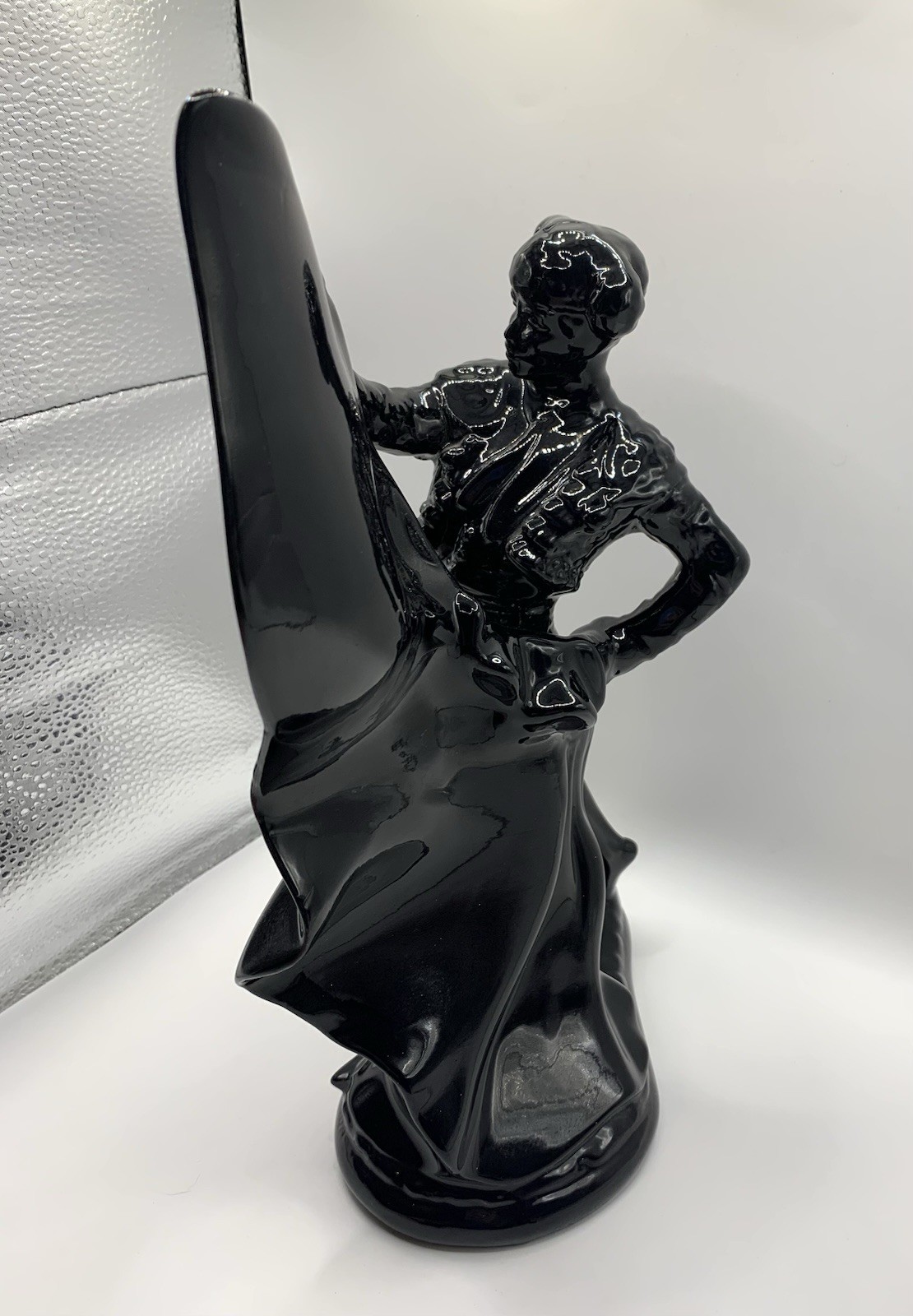 Matador Vtg. Uniq Atlantic Mold Matador Ceramic Bullfighter Figurine Spanish
