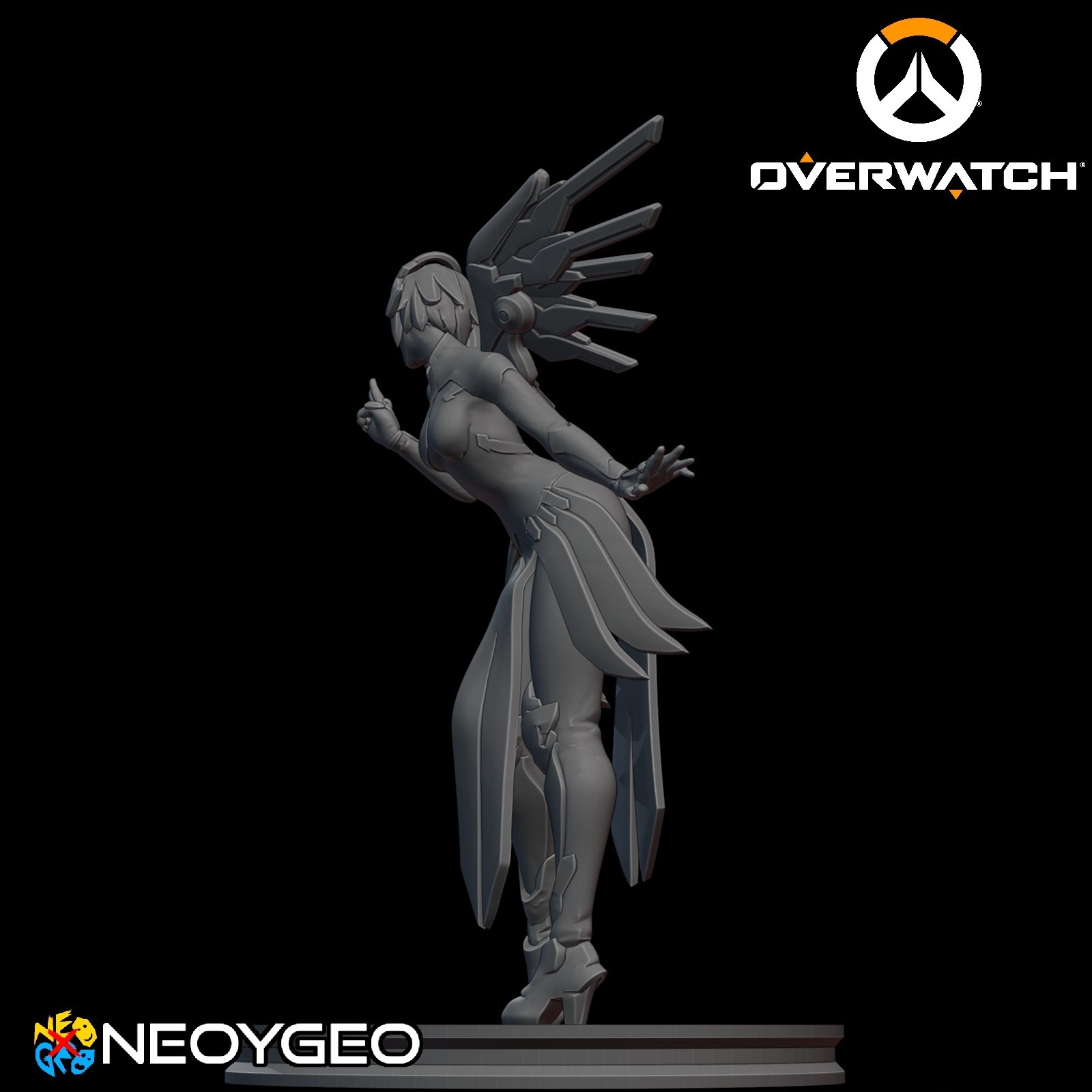 MERCY – OVERWATCH – 1/24 (75 mm Scale) Neoygeo UNPAINTED