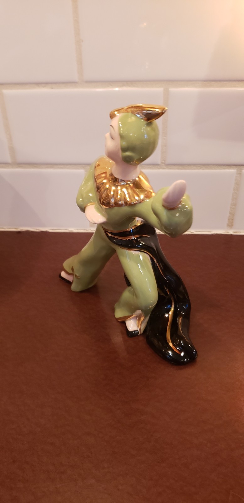 Vintage Napco Japan MCM Exotic Asian Dancers Figurines 8″