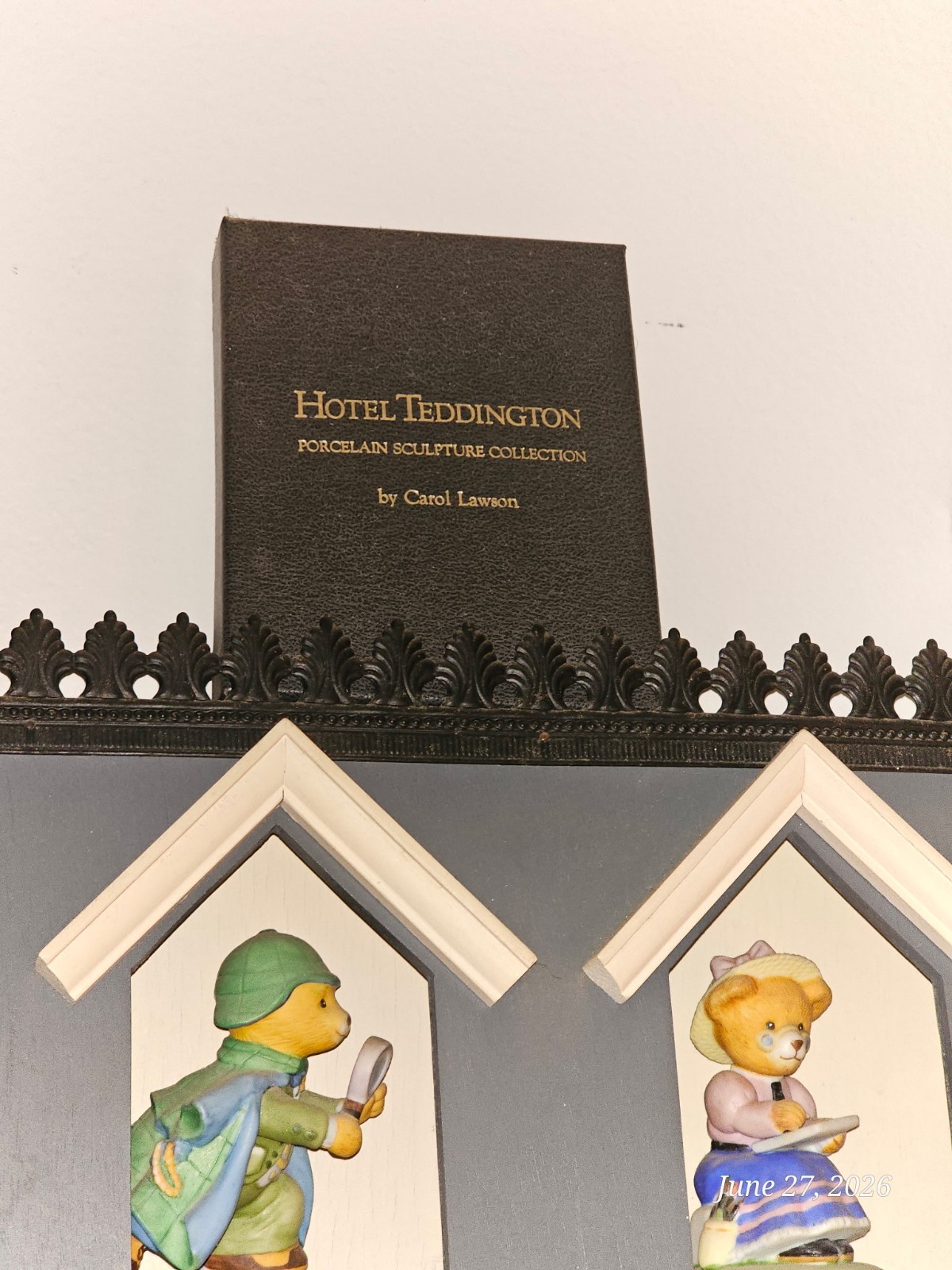 1986 Franklin Mint Hotel Teddington Bear Collection