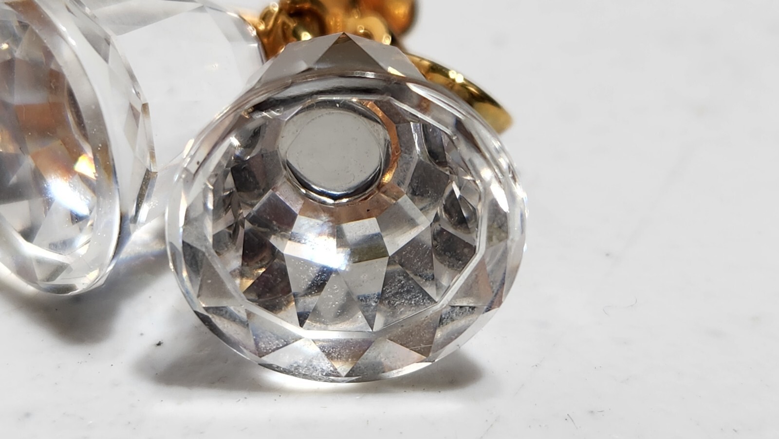 Vintage Swarovski Crystal Figurine Bells