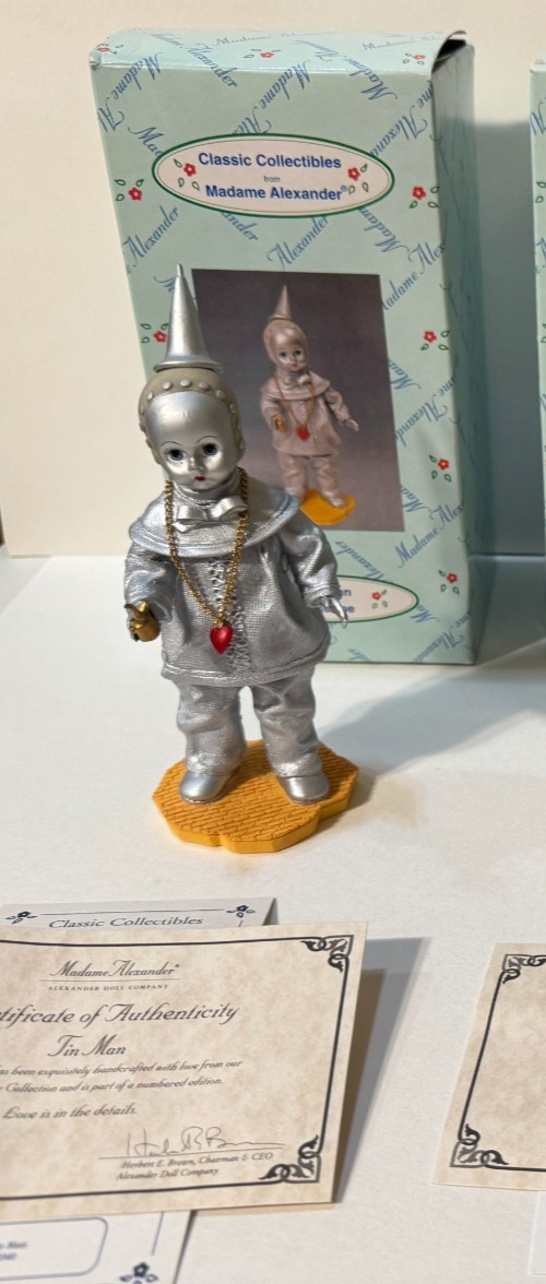 Classic Collectibles from Madame Alexander Tin Man Figurnie