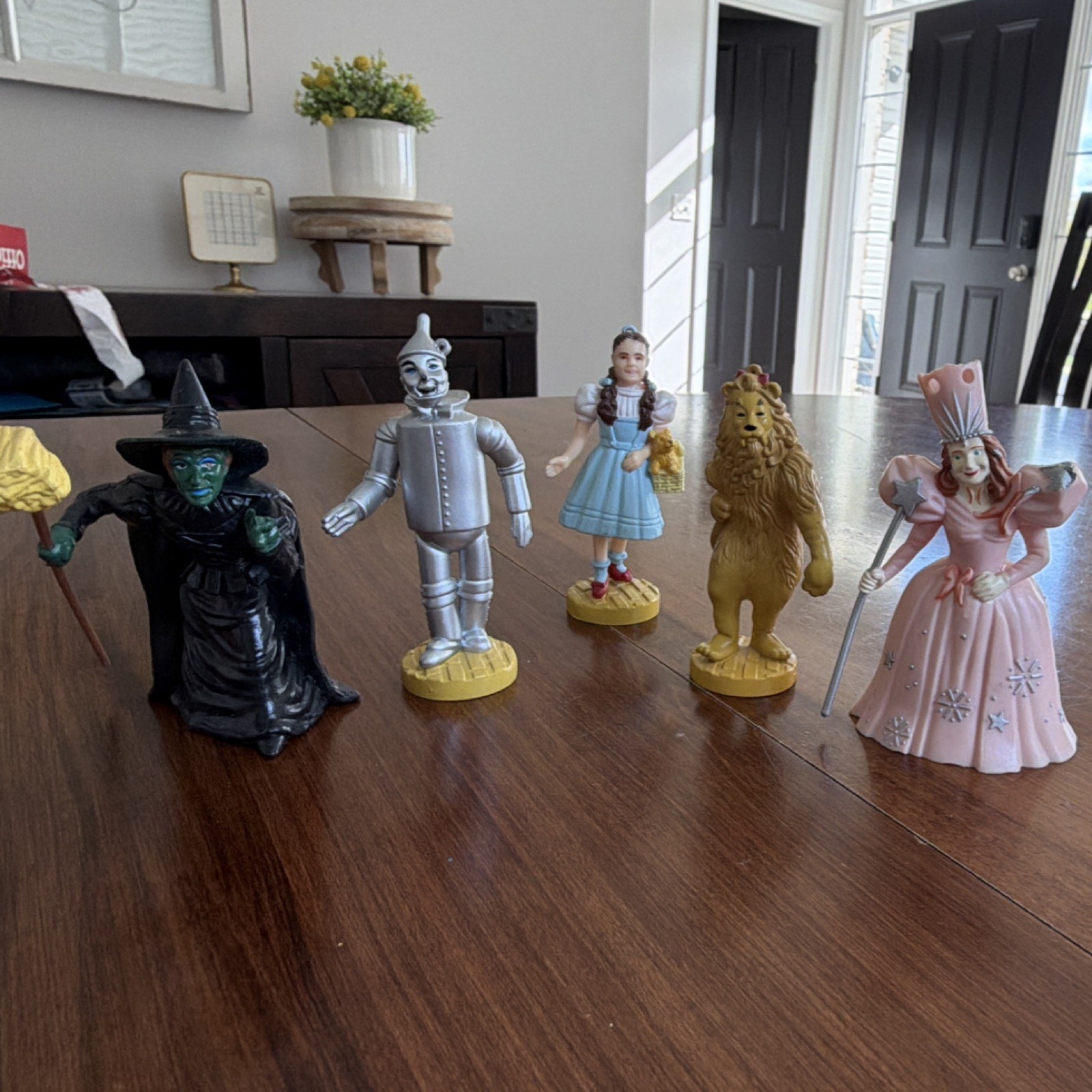 Presents Wizard of Oz 5 Figurines Set Plastic Multicolor 1987 Movies & Music