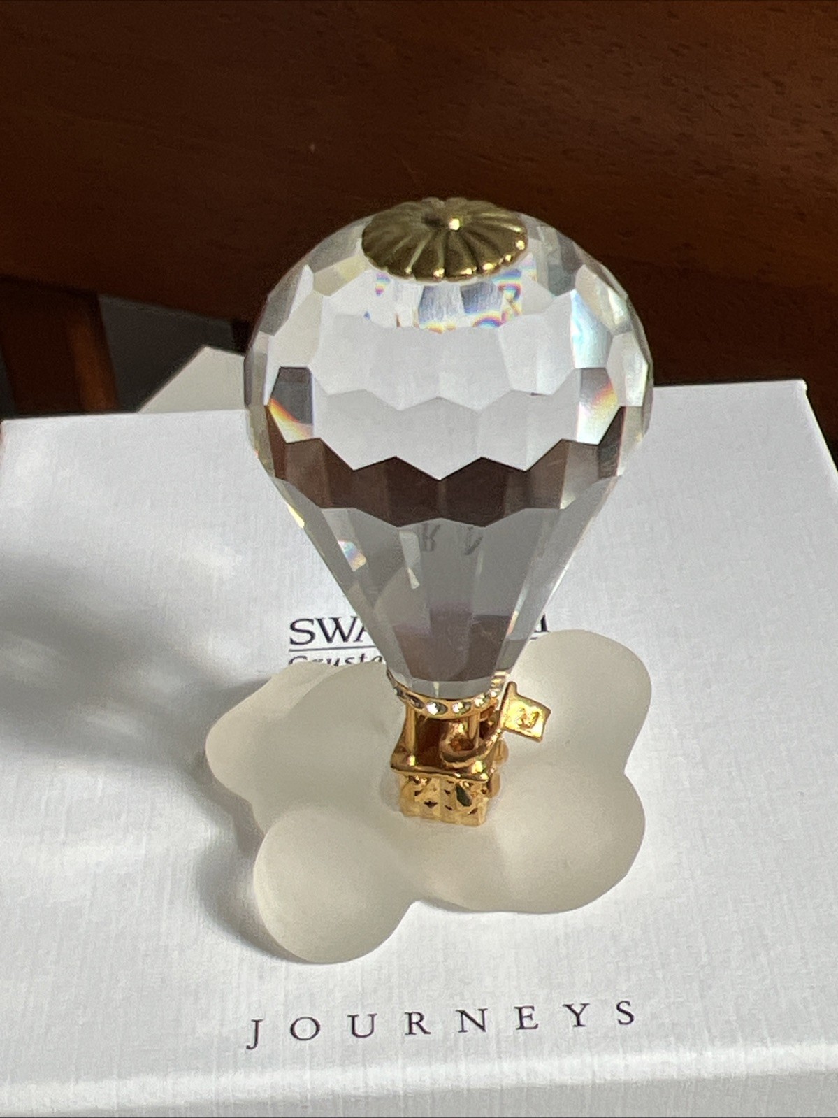 Swarovski Hot Air Balloon 220504 Mint in box .