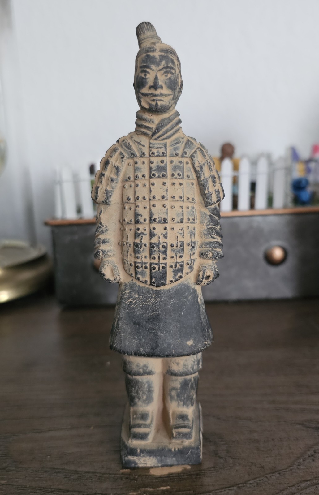Terracotta Warrior Figurine, inspired by ancient Chinese Qin Dynasty 6″