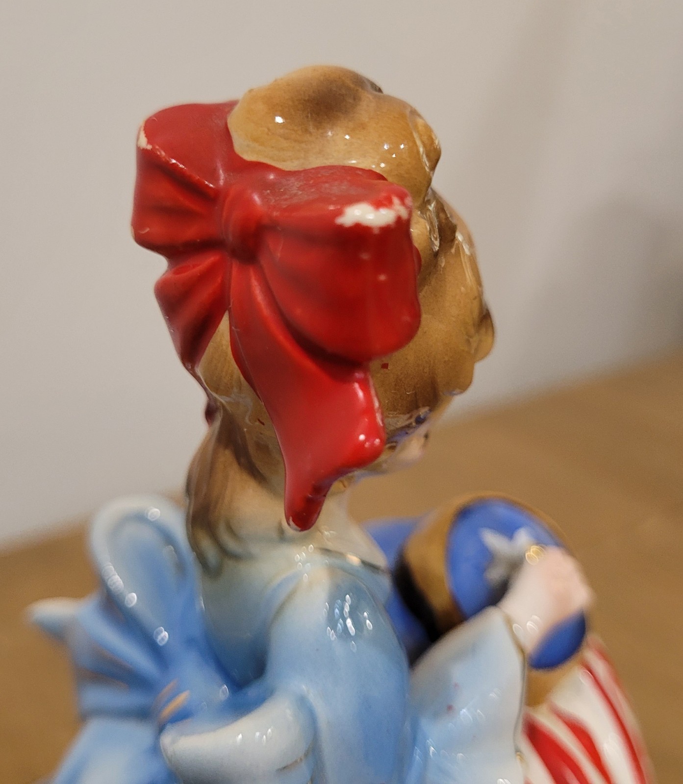 Josef Originals Beautiful Betsy Ross Figurine Music Box