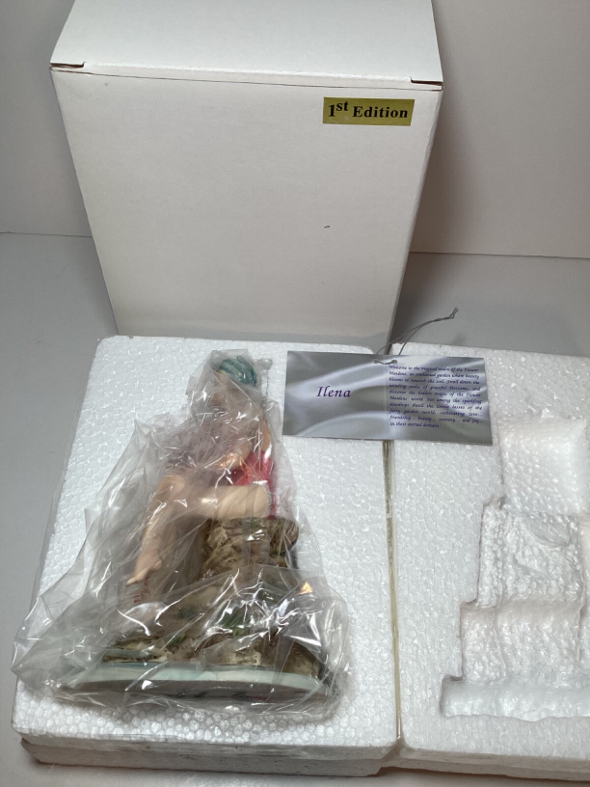 Vanmark Enchanted Gardens Ilena Fairy Figurine 1st Edition 2005 HTF #408/612