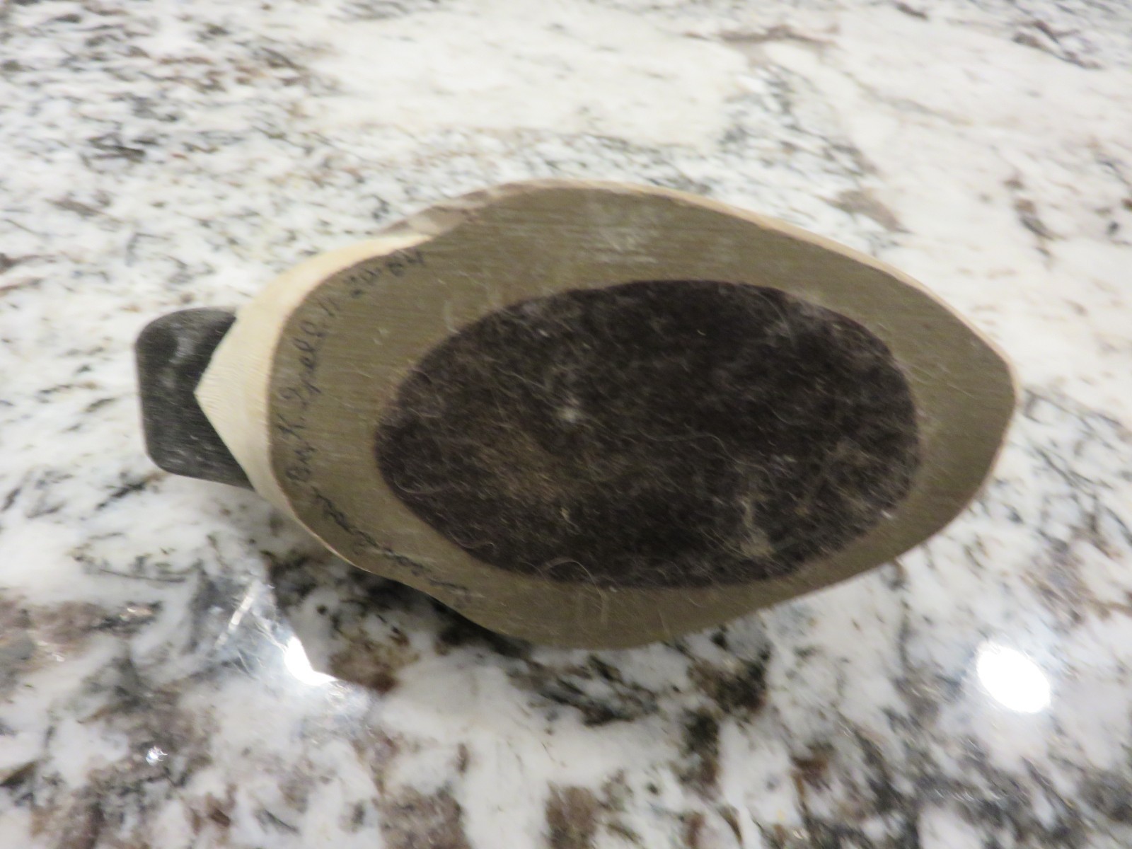 Hand Made & Painted Canada Goose 5″ Signed K Spell 11-20-84 LOOK READ