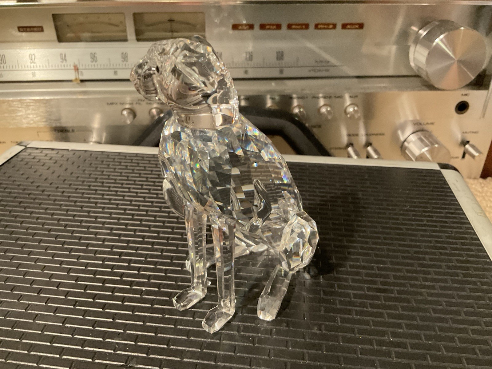 Swarovski Crystal Cheetah Figurine 7610 No Box