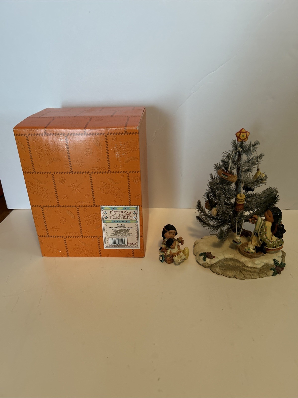 Friends of the Feather Tree Set Plus Ornaments & Figurine