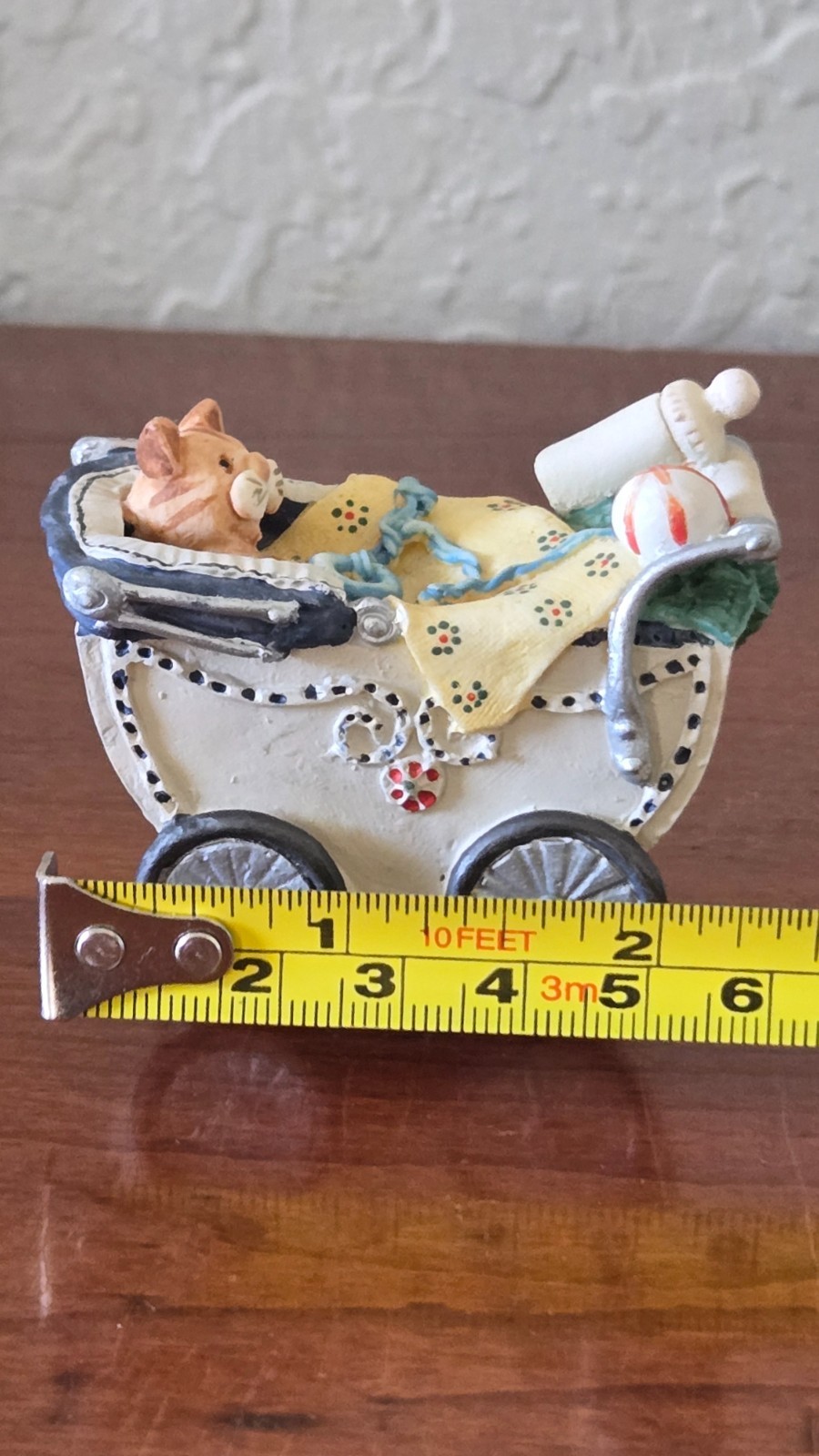 Pennywhistle Lane “Afternoon Stroll” Hand-Painted Resin Enesco