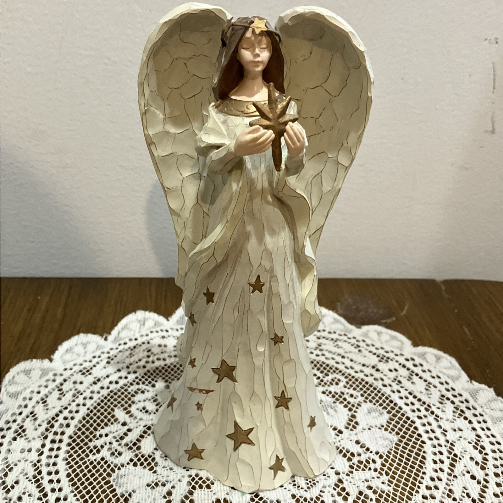 Silent Night Angel Figurine