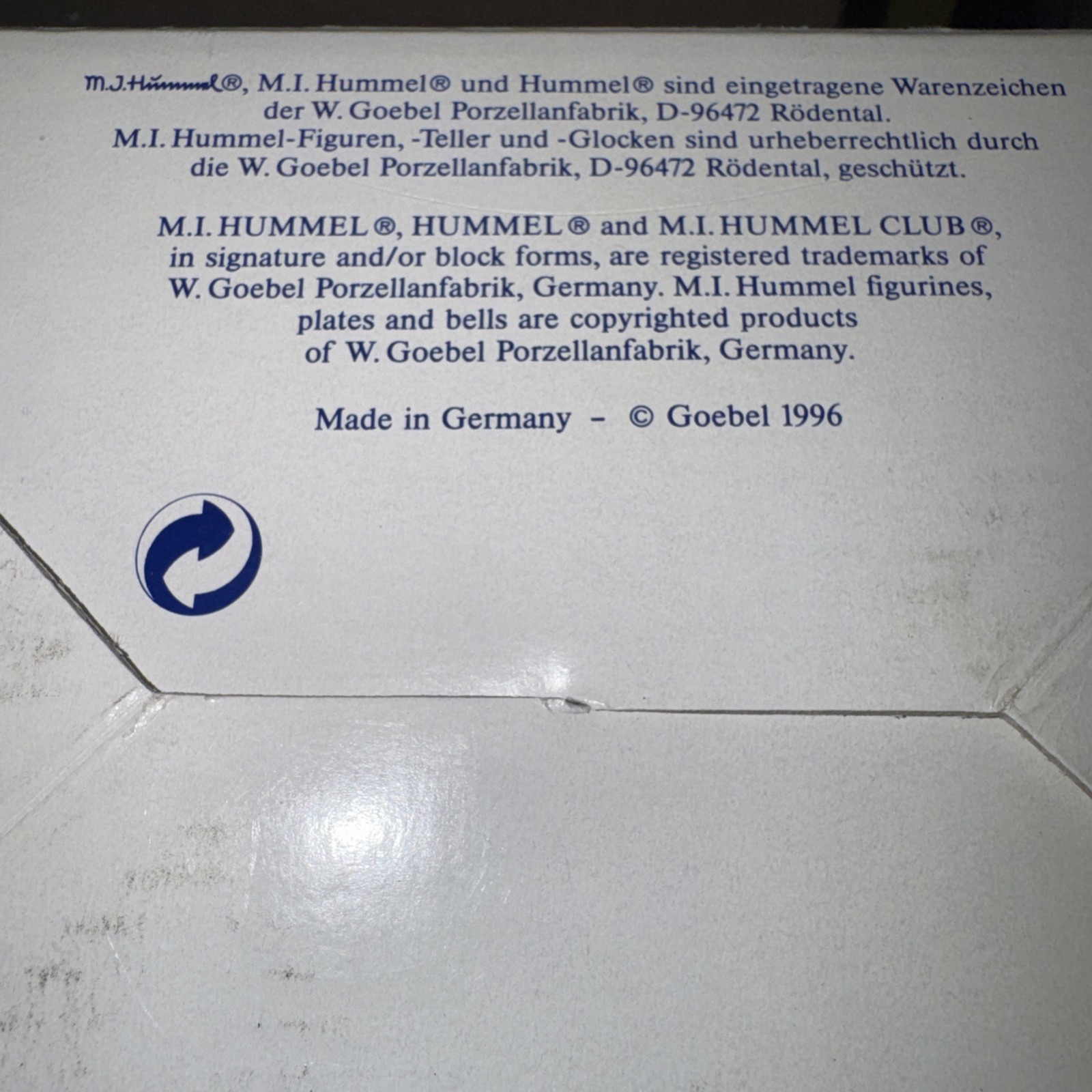 7 EMPTY HUMMEL BOXES *NO FIGURES* 1990’s Some Paperwork In Boxes *Pictures*