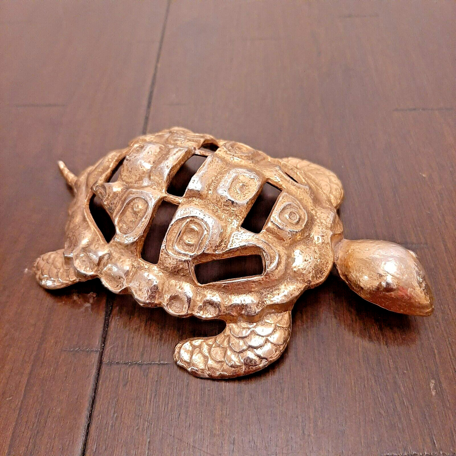 Brass Vintage Turtle Figurine Statue Home Ornaments Animal Figurines Gift USA