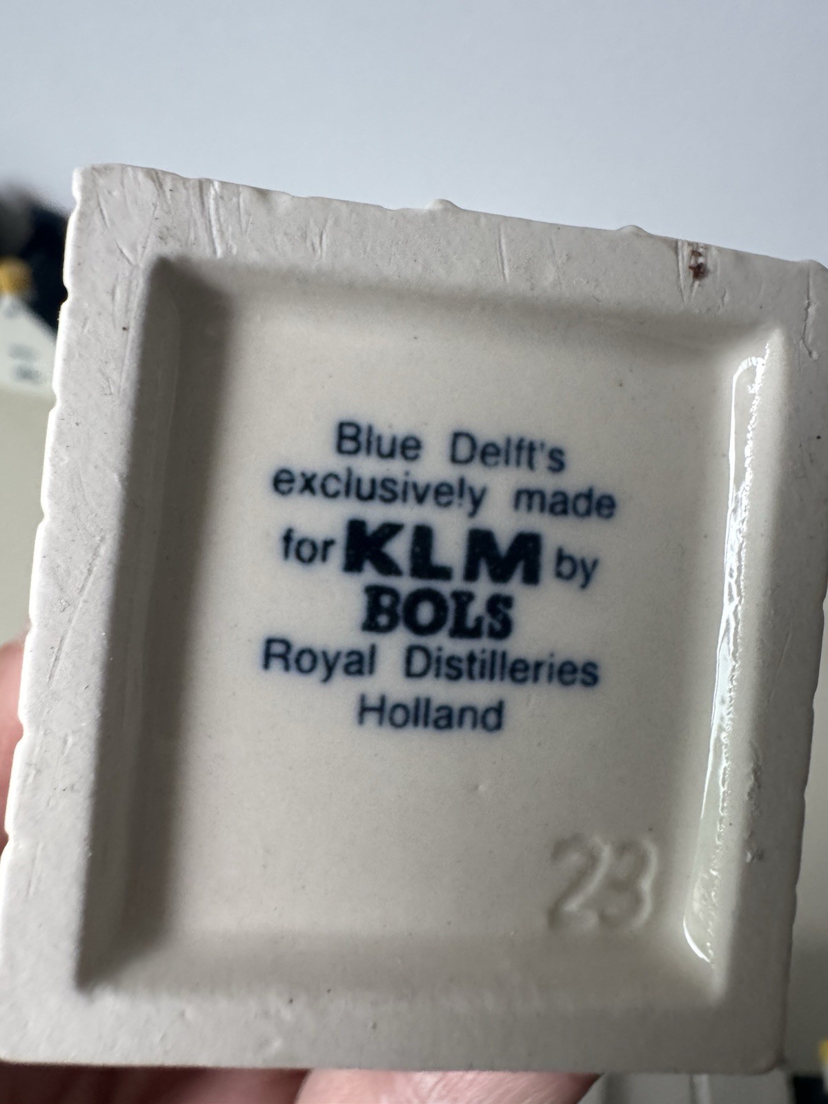 VTG KLM Blue Delft Houses Lot Of (30) Miniatures