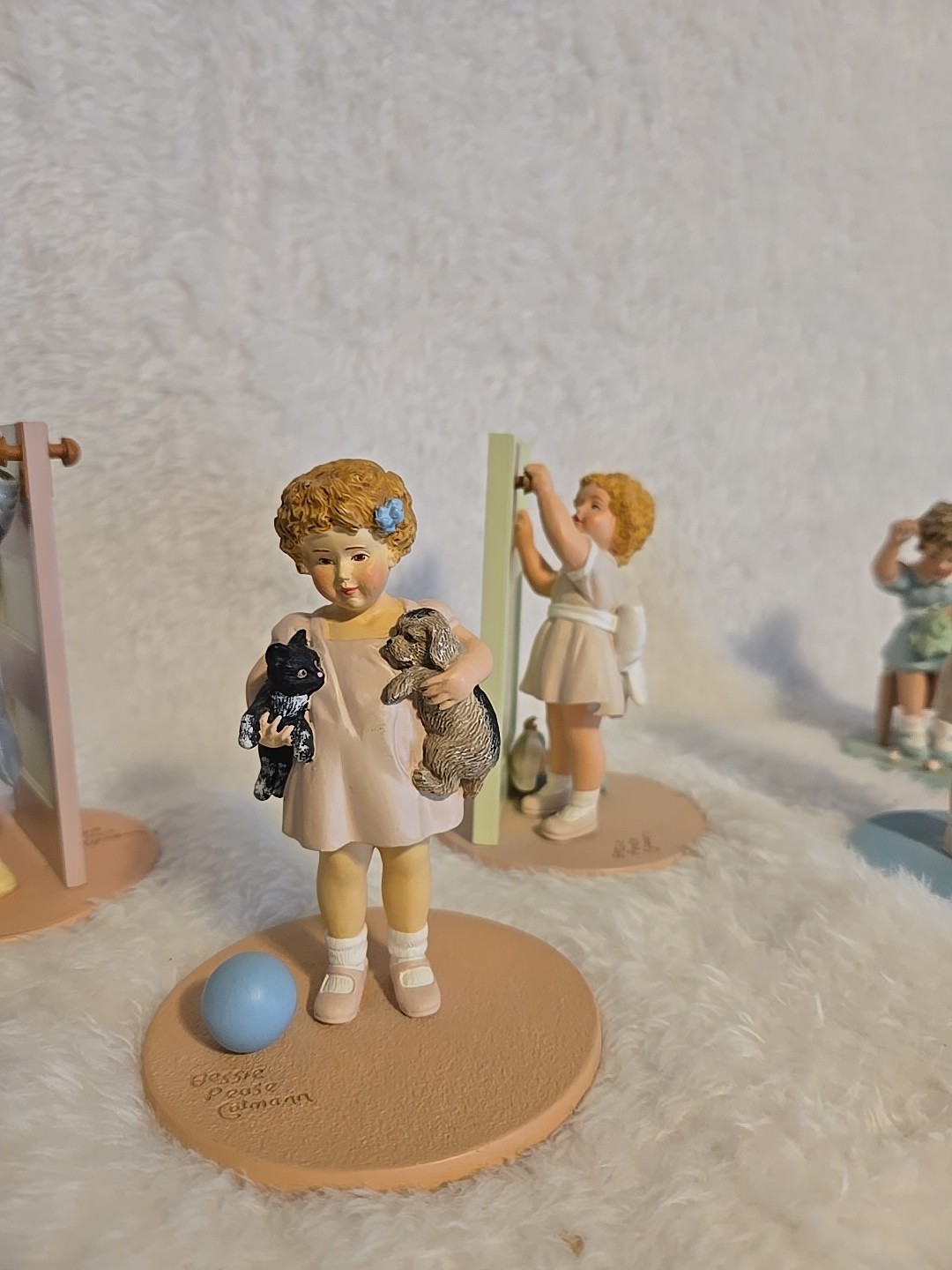 Vintage Figurines Collection from Bessie Pease Gutmann LOT OF 7, Danbury Mint