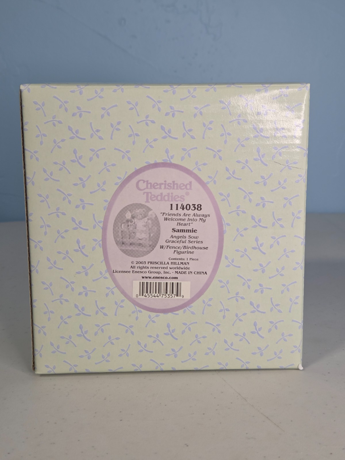 Rare Cherished Teddies 2003 Sammie Friends Are Always Welcome Angels 114038