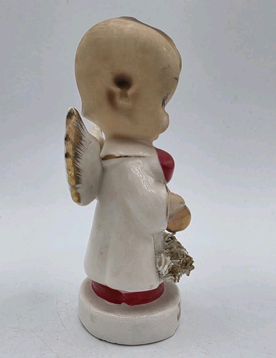 Vintage Arnart Kewpie Baby January Angel of the Month Japan Christmas Figure