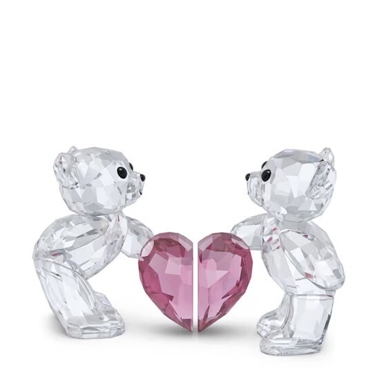 New 100% SWAROVSKI Crystal Kris Bear A Perfect Match Figurine Decor 5690970