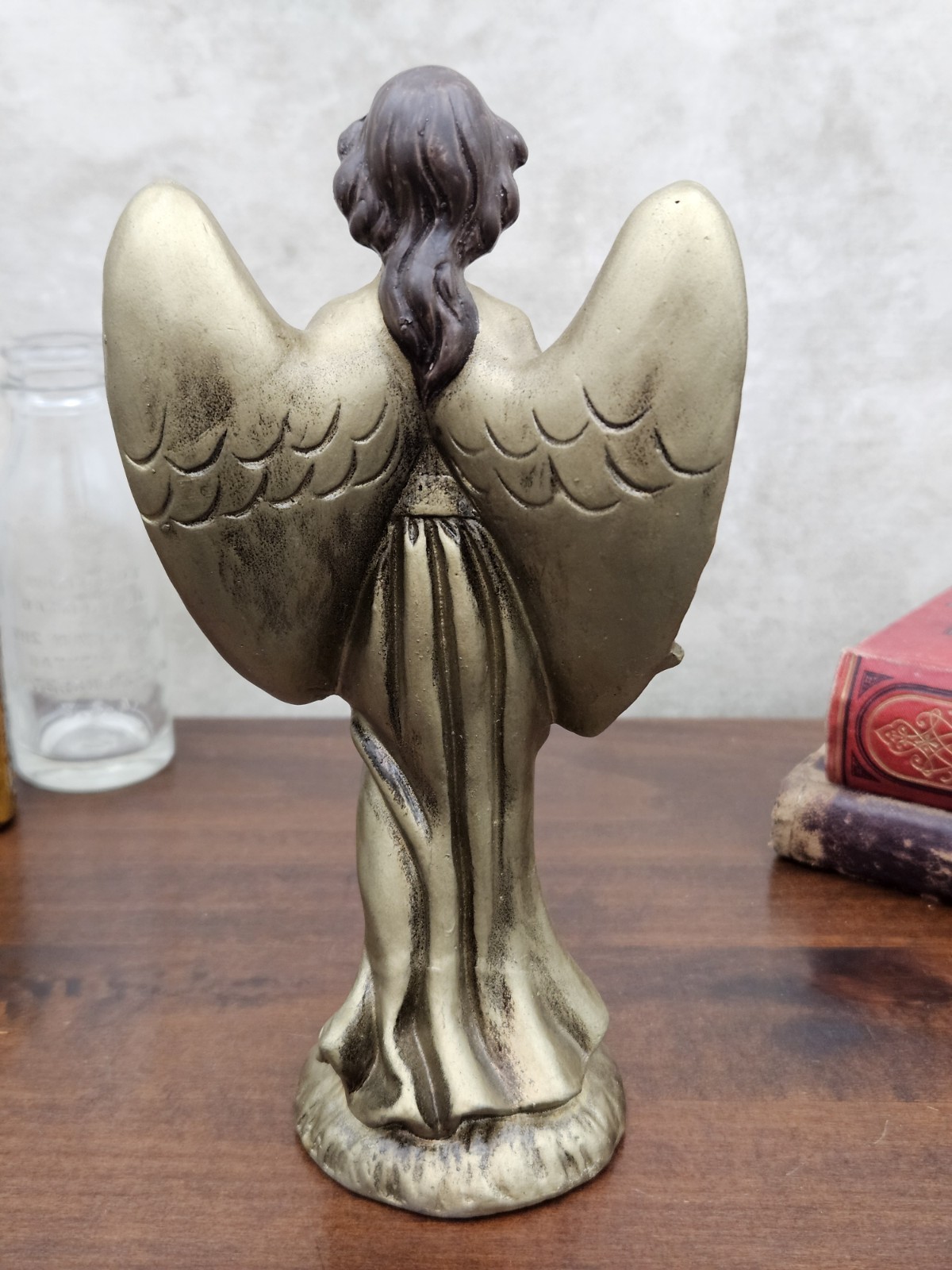Vintage Angel Figurine 6.5″ Religious Decoration