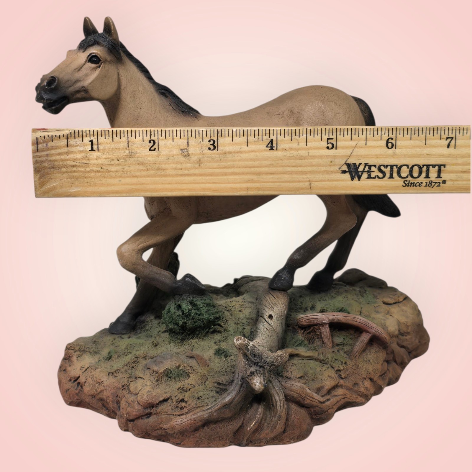 Neil J Rose Buckskin ‘SPIRIT’ HORSE FIGURINE Limited Edition #810/3500 Sculpture
