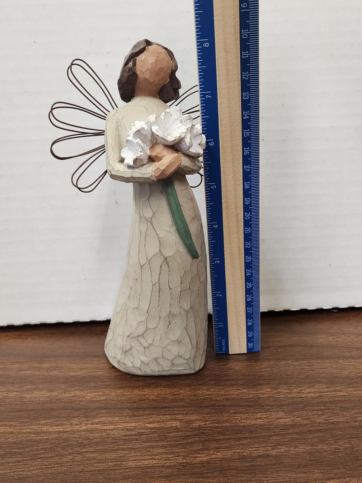 Demdaco Willow Tree Angel Of Beauty/Love & Beautiful Wishes Figurines Lot Of 3