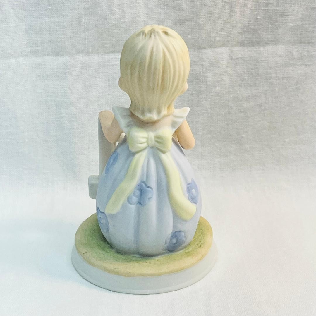 VTG 1982 Geo Lefton Christopher Coll 4th Birthday Child Tea Pot 1.5″ D x 3.5″ H