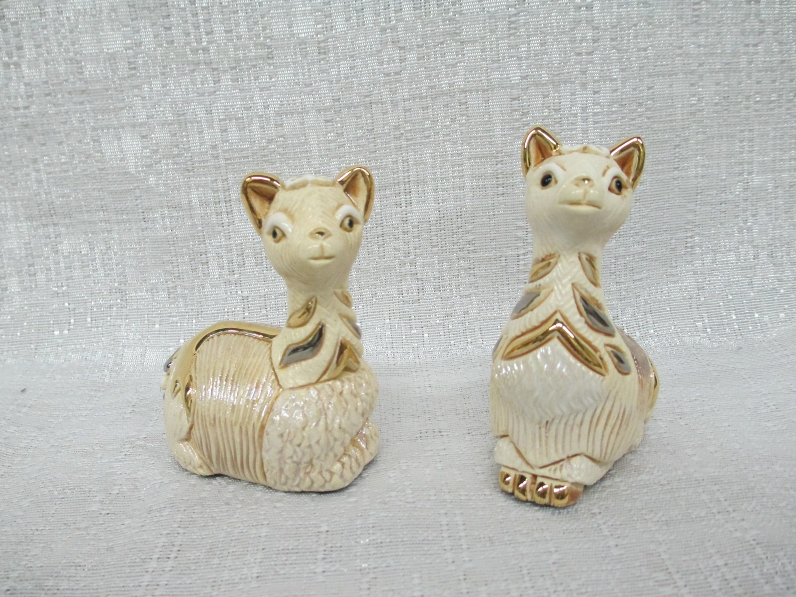 2 Pc Artesania Rinconada Design Baby Llama Rinca Babies Collection #1741 1741B