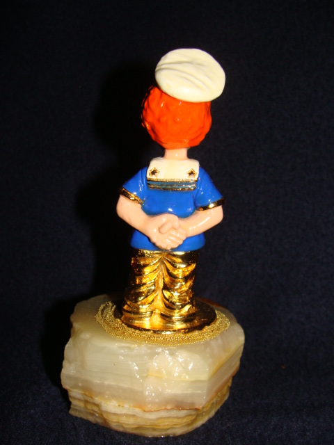 Ron Lee Art Sculpture World of Clowns Lit’l Mate 1994 Nautical