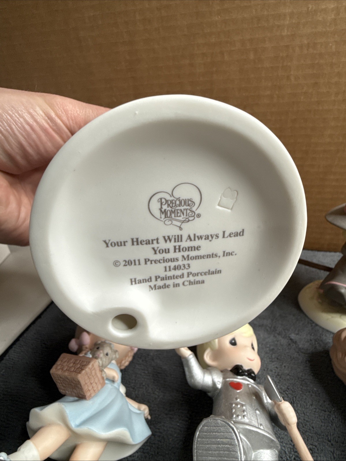 Precious Moments Wizard Of Oz Set Of 6 112022-25. 114033, 132013. SIGNED READ