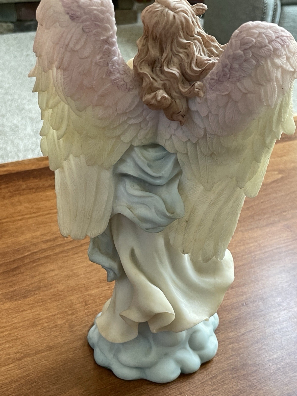 Herco Gift Professional Beautiful Angel With Harp 10” Tall