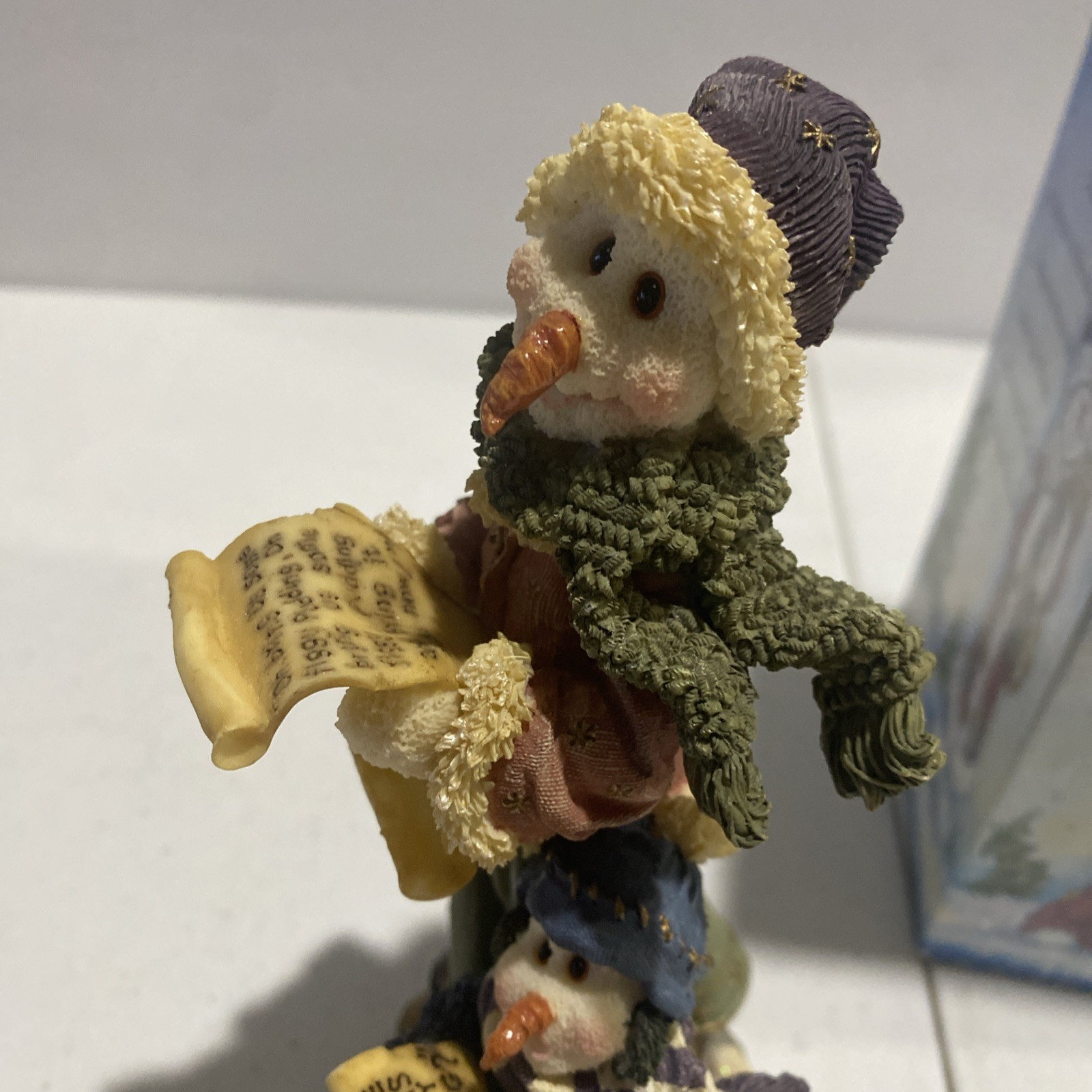 Snow Dooodes 2001 BOYDS #36517 Mrs G Clef Halfnote…Two Part Harmony