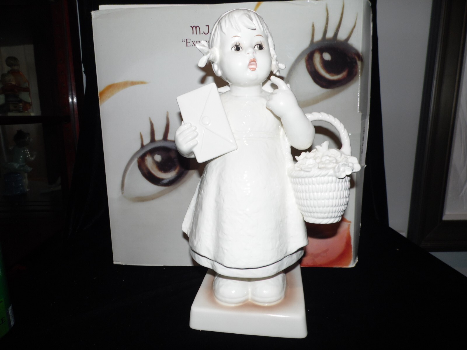 goebel hummel figurine # 13/V MEDITATION Large 14.00″ inches tall TMK 7 MIB