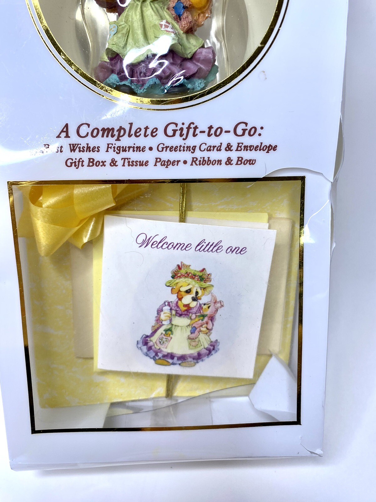 Best Wishes Collectors Figure Gift-To-Go Mom Bear & Baby Bear Welcome Little 1