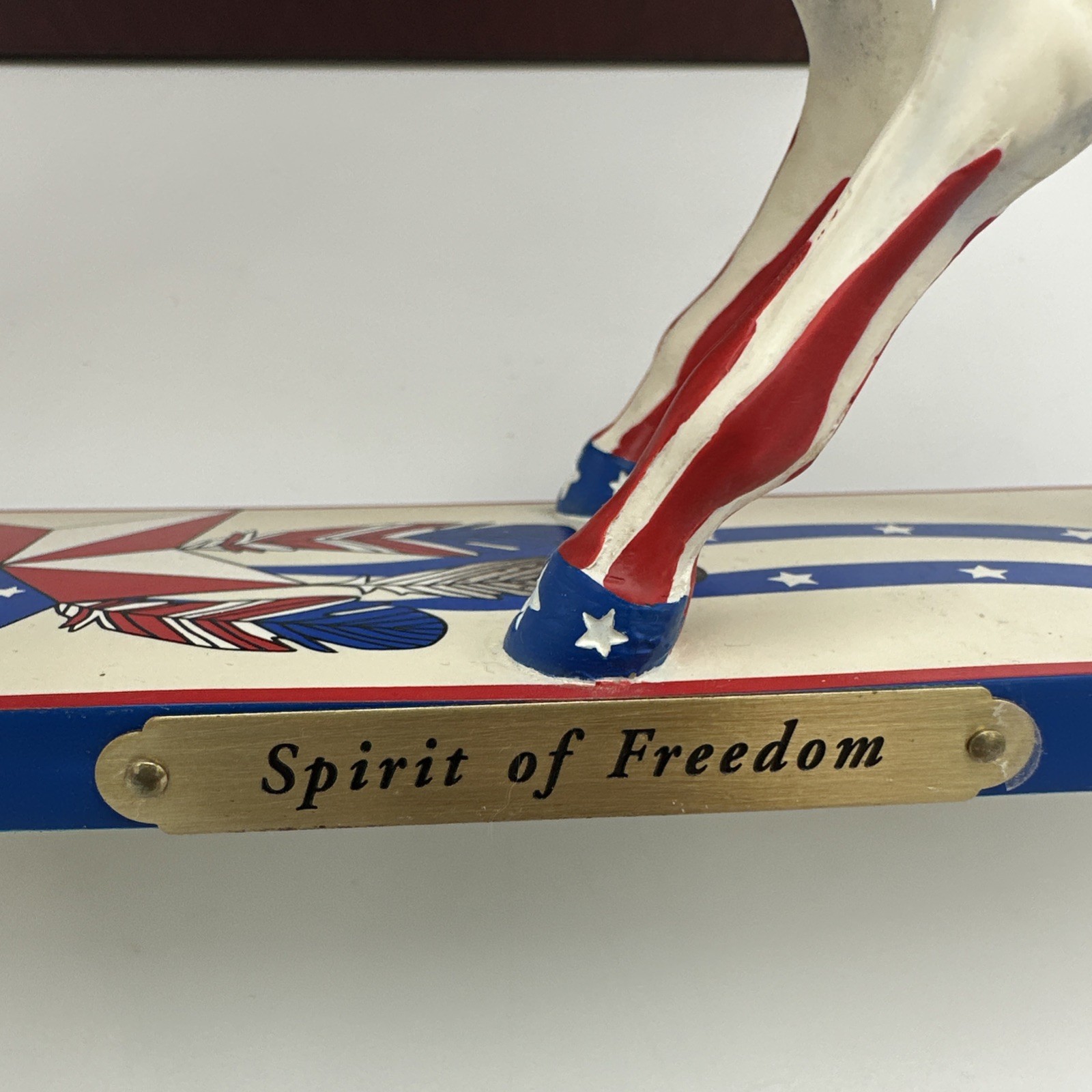 Trail of Painted Ponies “Spirit of Freedom” Lynn Bean Patriotic Horse RETIRED