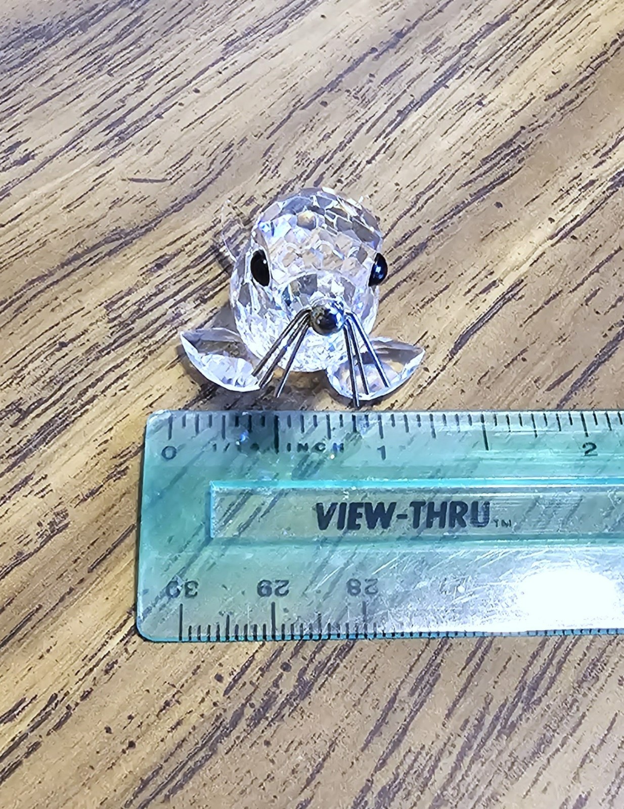 🦭 Swarovski Crystal Kingdom of Ice & Snow Baby Seal Pup Figurine, Silver- tone