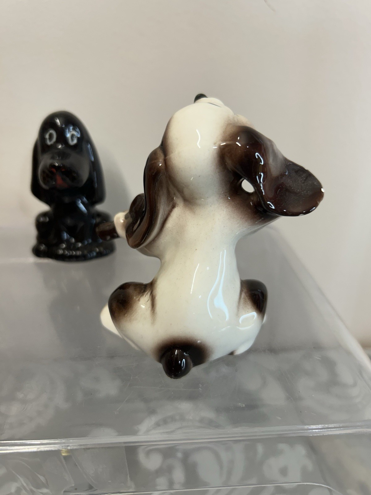 Lot Of 4 Vintage Dogs Figurines Japan And Hong Kong None Are Perfect But Good