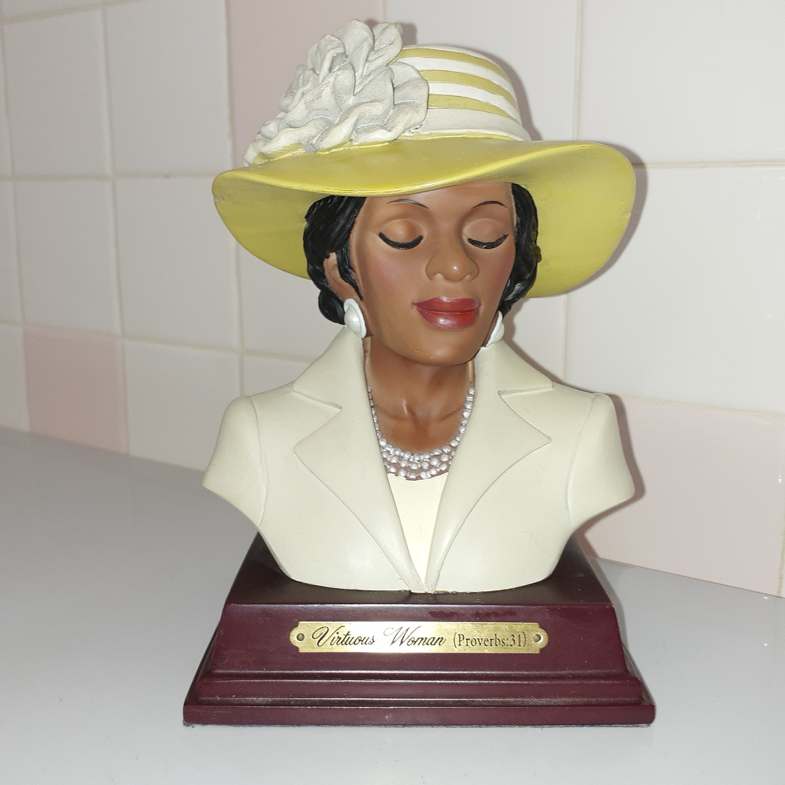 GORGEOUS 2005 Virtuous Woman by Artist Marcella M African American Expressions