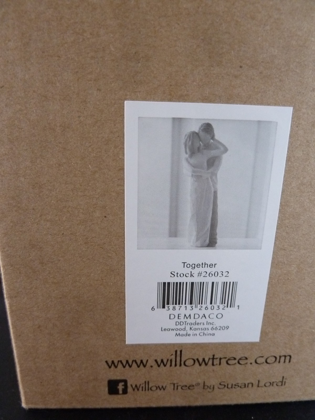 Willow Tree Together Partners Figurine by Susan Lordi Demdaco 26032 Valentine