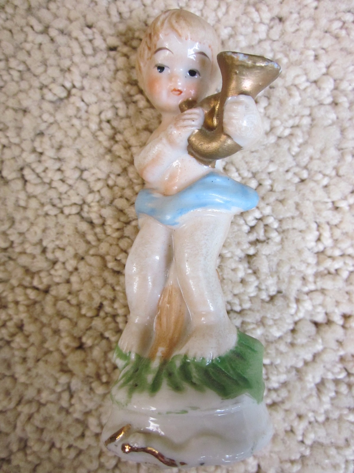 UCGC Lot of 4 Vintage Musical Children Figurines 3 1/4″ Tall Made In Taiwan