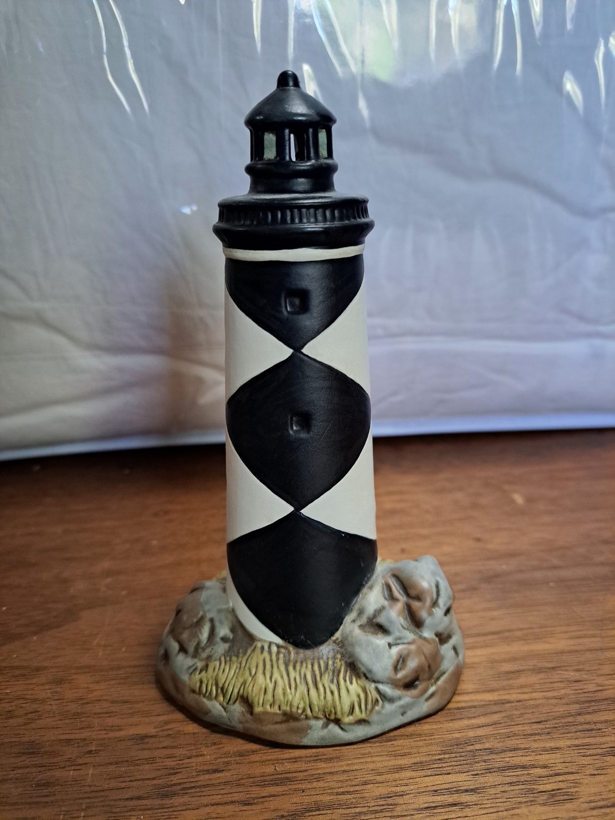 Lefton Lighthouse “Cape Lookout 1859” Figurine – Geo. Z. 1993 Handpainted