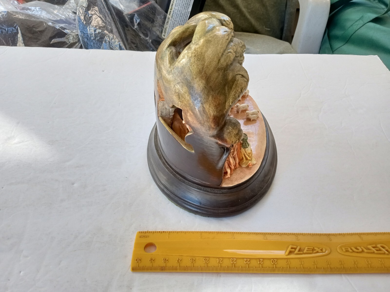 Sebastian Miniatures Nativity Scene Figurine Prescott W. Baston Hand Painted