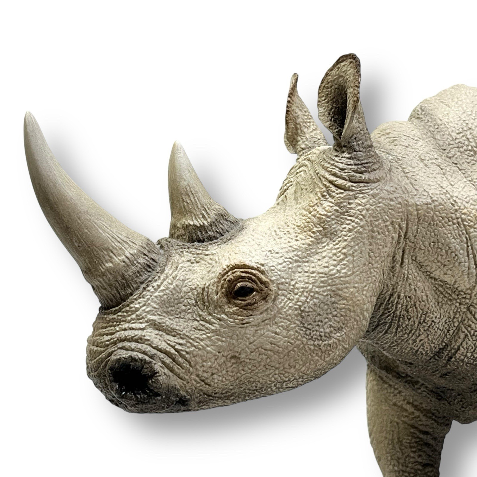 CreArt AFRICAN WHITE RHINOCEROS Rhino 14″ Safari Sculpture Figurine #1389/2500