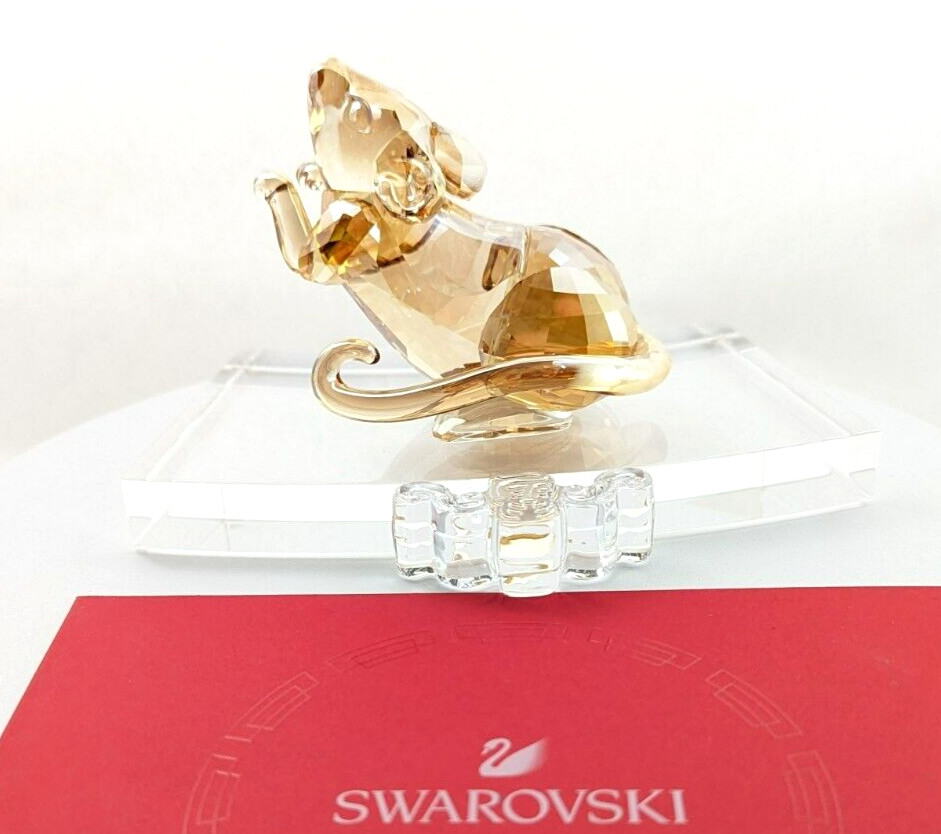 Swarovski Chinese Zodiac RAT Color Crystal Figurine 5301556 *Genuine New in Box