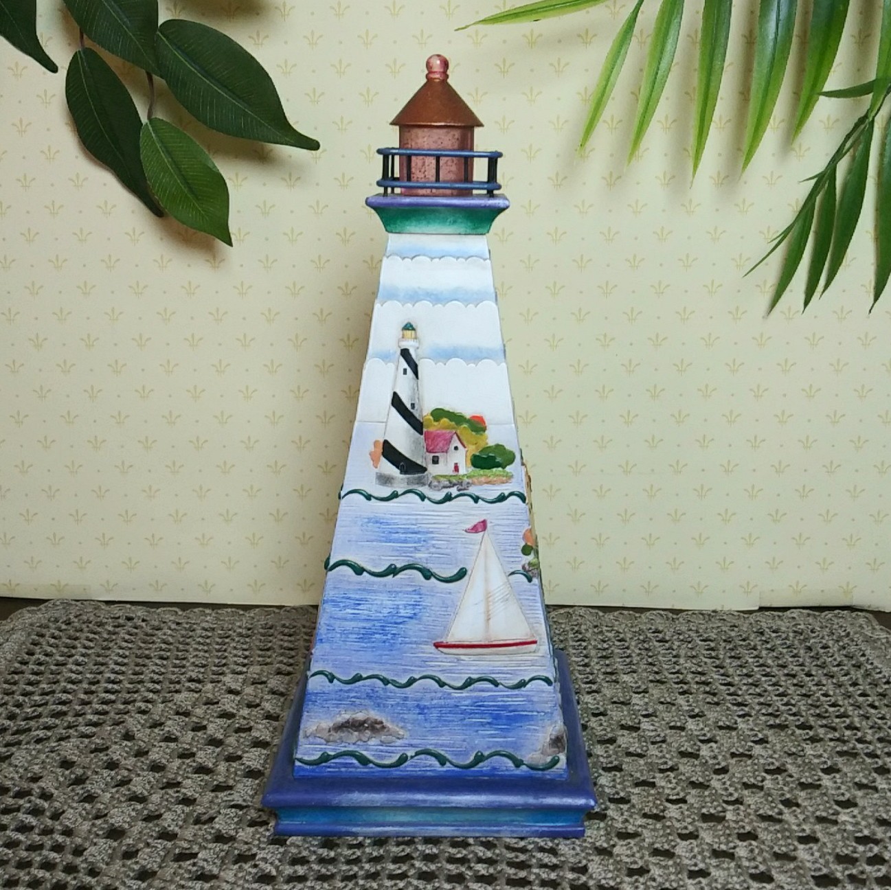 Jim Shore Shorelights 114439 “Morning’s New Light” Lighthouse 2003