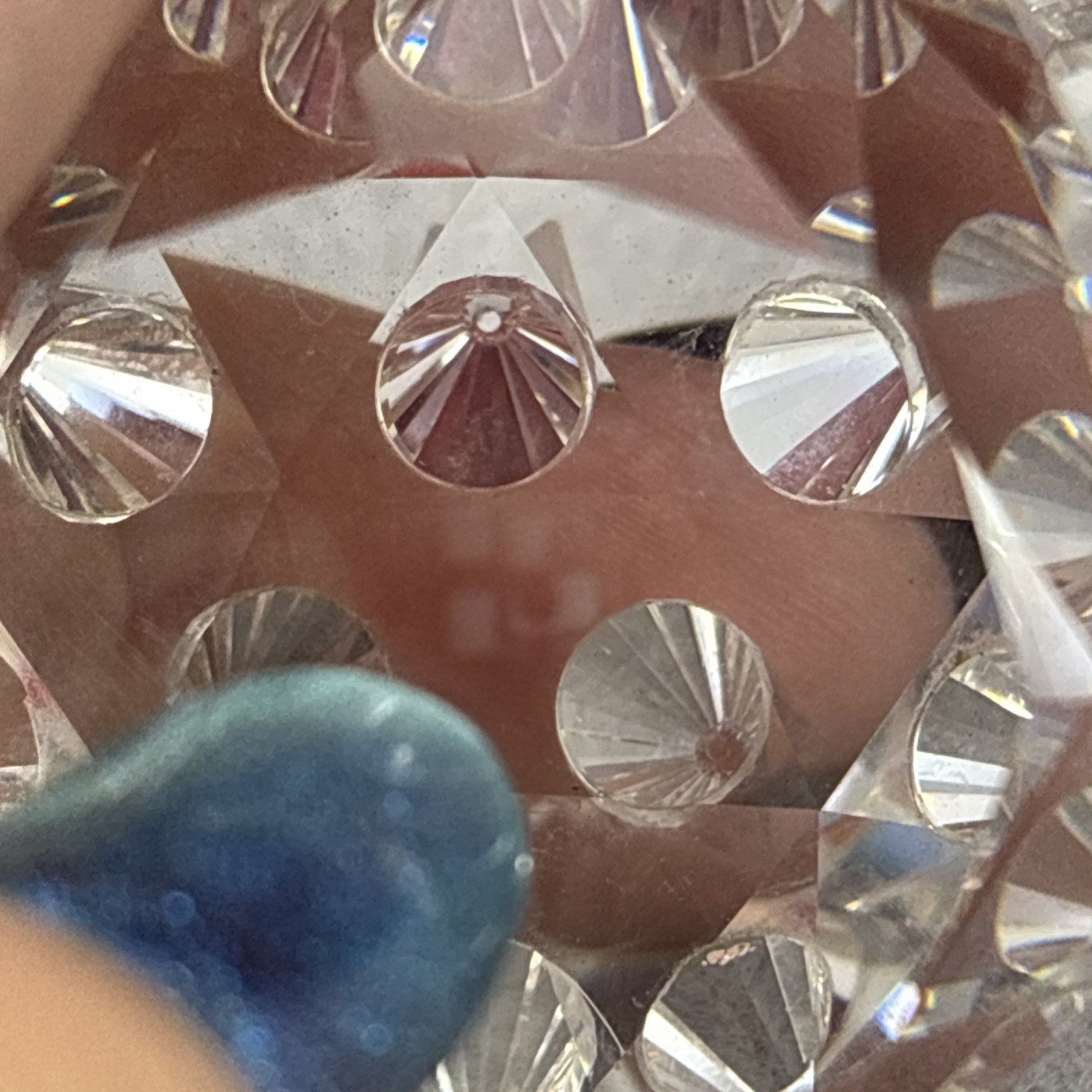 Swarovski Clear Crystal Hedgehog Black Eyes Nose Silver Whiskers 2 1/4 Inch EUC