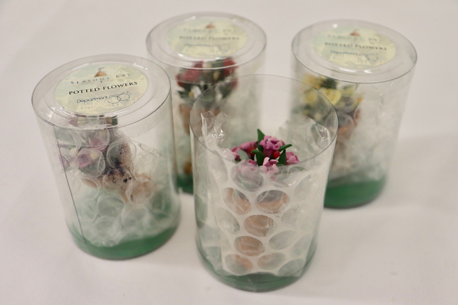 Dept 56 Season’s Bay Landscaping Garden Accessory Lot 13pc Boxed Village